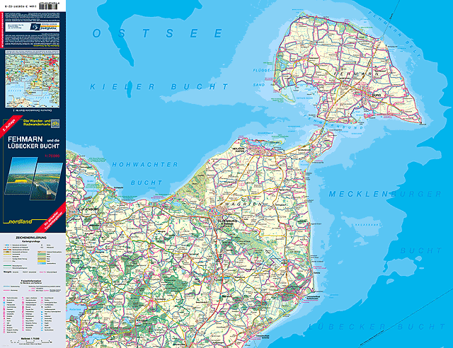 Karte - Fehmarn & Lbecker Bucht Vorderansicht